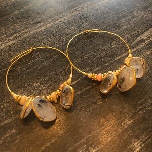 Gas Bijoux Hoop Earrings